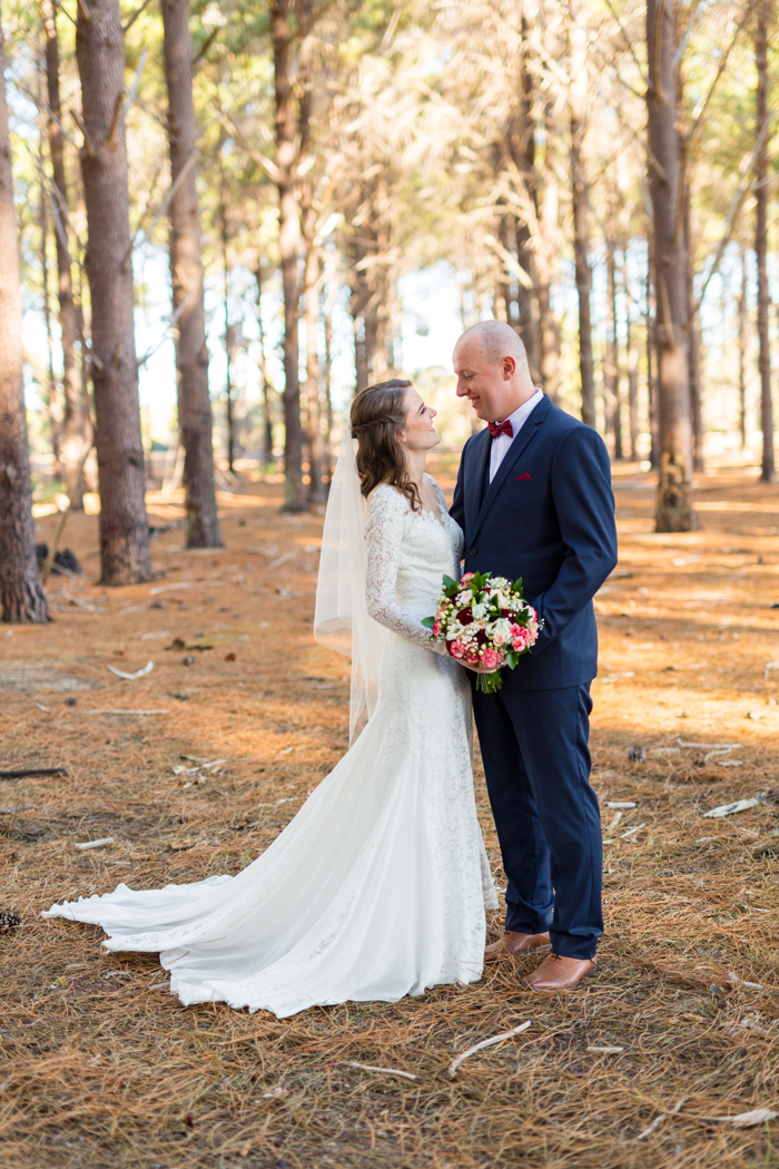 perth wedding photographer wanneroo pine forest christian wedding