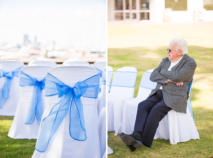 wedding at royal perth yacht club