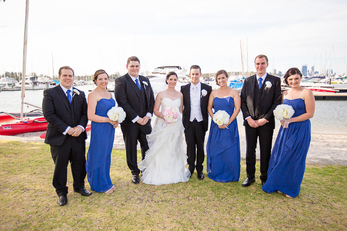 wedding at royal perth yacht club