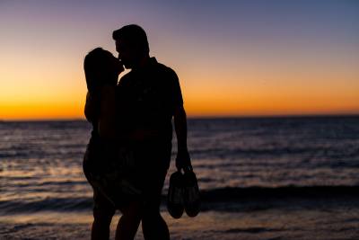 cottesloe beach sunset wedding photographer